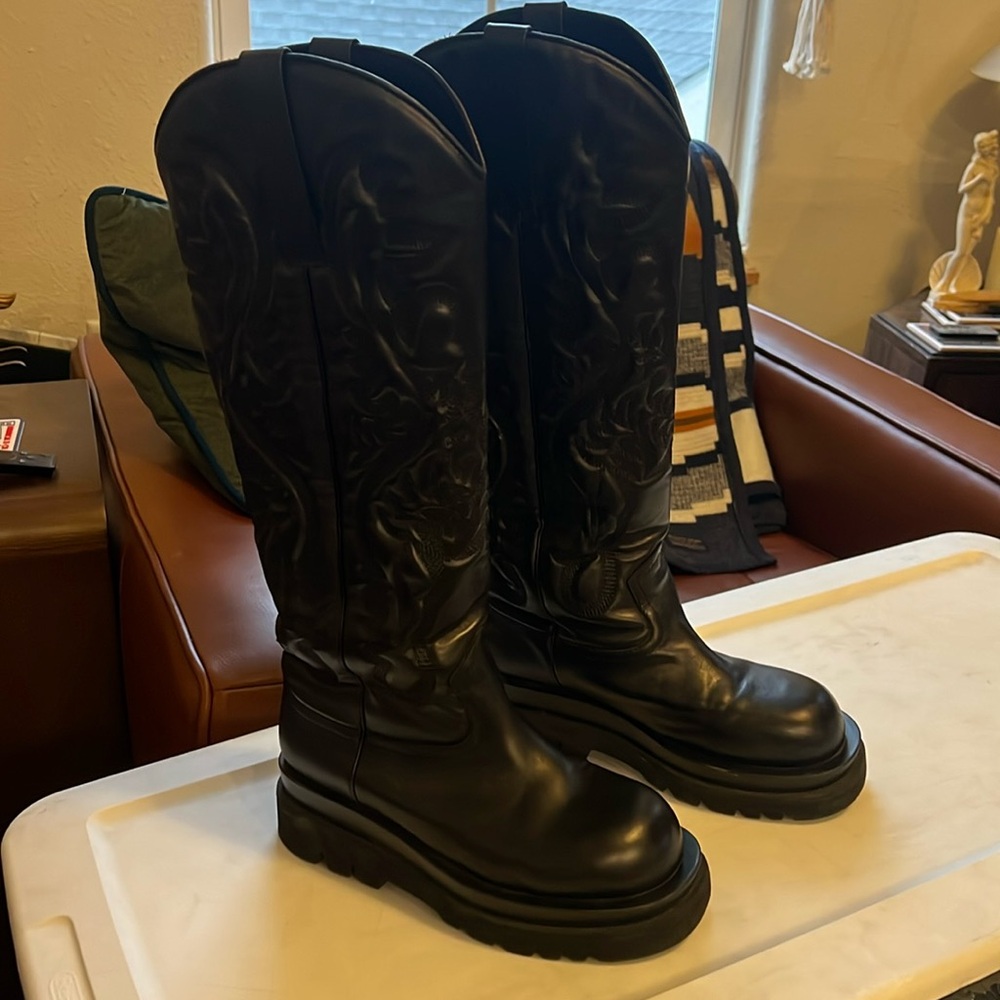 Jeffrey Campbell Space Cowgirl Pull-On Boots